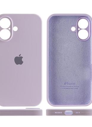 Чохол silicone case full camera protective (aa) для apple iphone 16 (6.1") бузковий / lilac 4