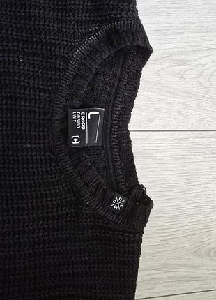 Светер oversize cropp l черный 3