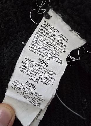 Светер oversize cropp l черный 4