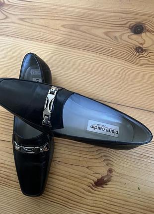 Чорні лофери pierre cardin 37  розмір