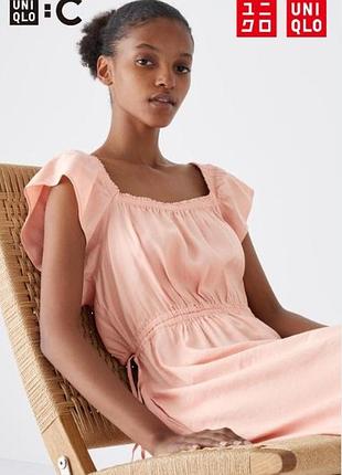 Лляна сукня uniqlo