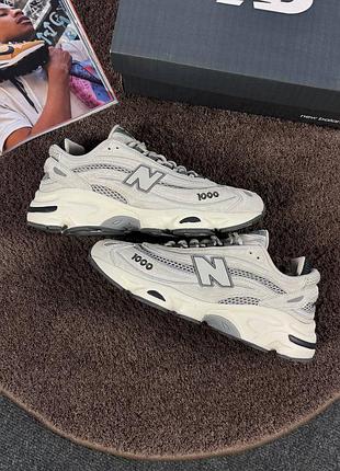Стильні кросівки new balance 1000 'light grey'