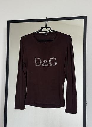 Жіночий лонгслів dolce&gabbana розмір s-m