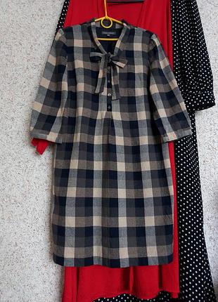 Сукня в клітинку laura ashley