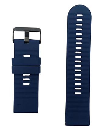 Силиконовый ремешок для часов garmin fenix, enduro, tactix - quickfit 26 мм, midnight blue (тип 2)