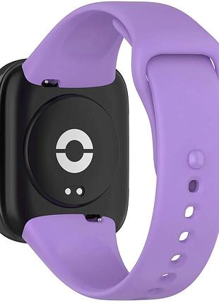 Силиконовый ремешок для xiaomi redmi watch 3 active / фиолетовый