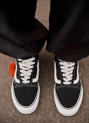 Vans old skool black white 6
