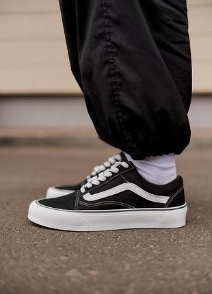 Vans old skool black white 3