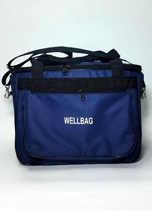 Сумка-холодильник термосумка wellbag 35 л 43х26х31 см