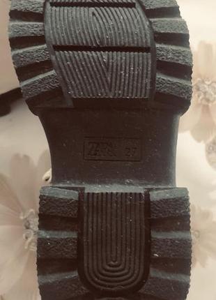 Демисезонные ботинки zara 3