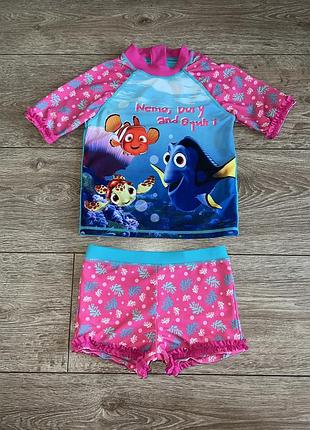 Купальний костюм dory на дівчинку 2-3роки