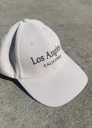 Вельветова кепка dunnes stores "los angeles"