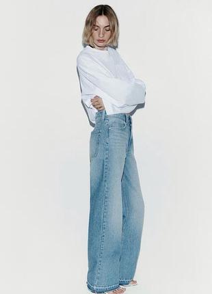 Джинси широкі h&m