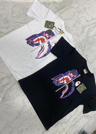 Футболка bape/ 100% бавовна/ футболка бейп/