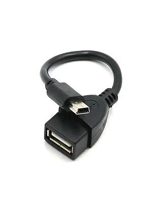 Кабель-адаптер otg mini-usb (male) to usb 2.0 (female)