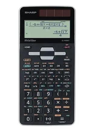 Профессиональный научный калькулятор sharp el-w506t-gy (6400 функций / writeview)