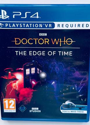 Doctor who the edge of time, б/у, русские субтитры - диск для playstation 4