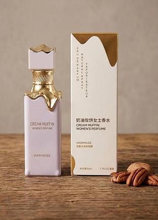 Парфюмированная вода "cream muffin" warmkiss, 50 мл