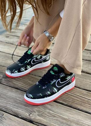 🖤💚nike air force 1 low💚🖤стильні кросівки найк аір форс жіночі