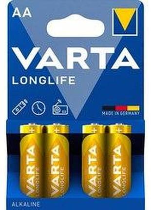 Батарейка аа/ 1.5v/ lr3 (поштучно) золота longlife varta