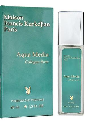Духи женские / мужские maison francis kurkdjian aqua media cologne forte унисекс 40 мл парфюм аква медиа колон форте