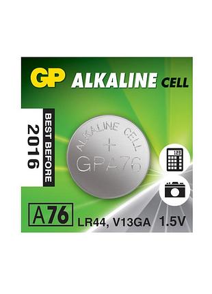 Батарейка ag13 / lr44 /а76 /1.5v (поштучно) alkaline gp