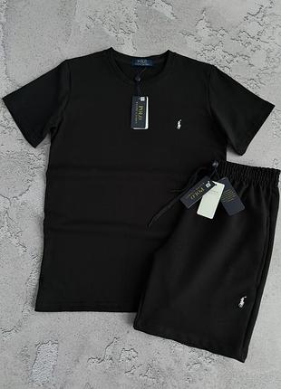 Спортивный костюм ralph laurent футболка шорты