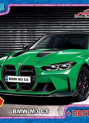 Пазли "bmw m3" 35 елементів, дитячі пазли з великими деталями + постер fw775 g-toys