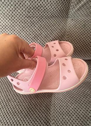Босоніжки фірми crocs, розмір с10