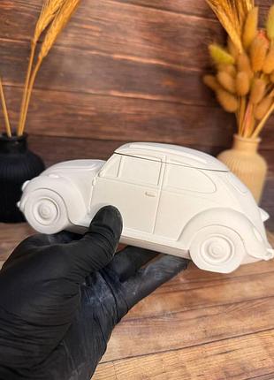 Гипсовое "ретро-авто" для росписи белое 5
