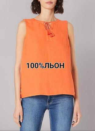 Льняная женская блузка