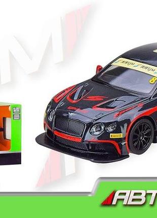 Іграшка машинка металева "bentley continental gt3", інерційна моделька авто з дверима, що відчиняються, 4364 автопром