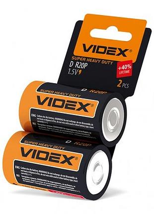 Батарейка r20/ 1.5v (поштучно) videx