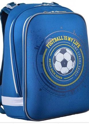 Ранець каркасний з ортопедичною спинкою "football" арт 554593