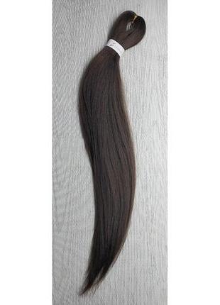 Канекалон easy braid 65 см. 100 гр., темно каштановий (№10)