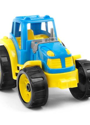 Іграшка машинка трактор 25 см пластмасовий, арт. 3800 technok toys