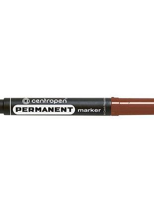 Маркер перманентний коричневий арт. 8566 centropen