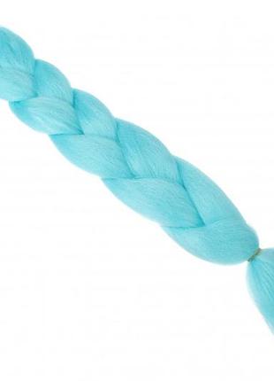 Канекалон jumbo braid 60 см. 100 гр., блакитний а31