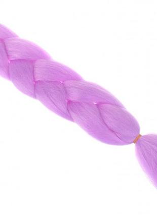 Канекалон jumbo braid 60 см. 100 гр., бузковий а36