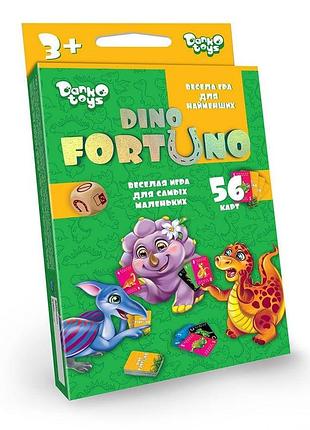 Настільна гра з картками "dino fortuno" danko toys