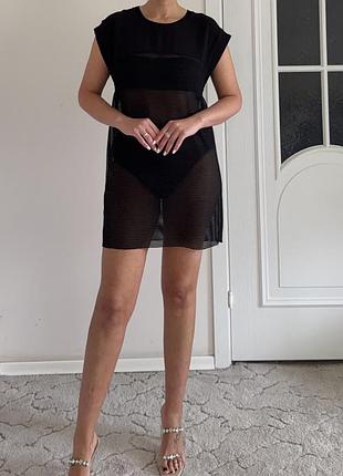 Сукня прозора жіноча zara
