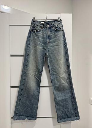 Длинные джинсы zara