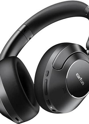 Навушники earfun wave pro anc ldac bluetooth 80h black з шумозаглушенням для музики роботи та подорожей