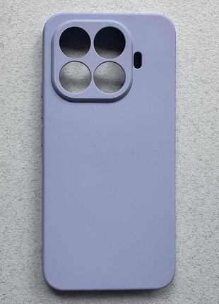 Xiaomi 15t pro чехол wave colorful case light purple tpu силиконовый противоударный пурпурный накладка панель бампер