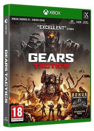 Gears tactics, русские субтитры - диск для xbox series x / xbox one