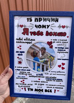Постер 15 причин мого кохання
