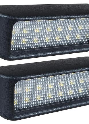 Fiat scudo 2007- ліхтарі підсвічування номерного знака 2 шт., комплект 6340e9 6340g7 9658461780