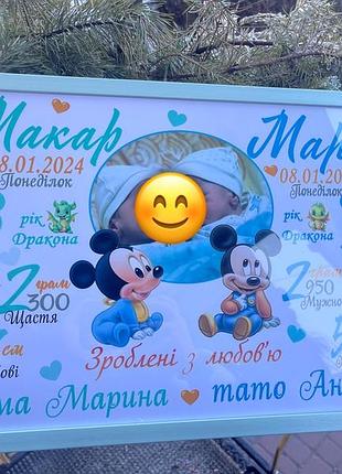 Метрика для близнюків