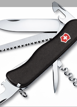 Нож складной швейцарский, мультитул victorinox forester (111мм, 12 функций)