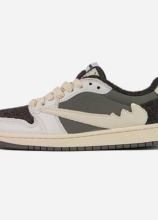 👟 кроссовки nike labubu x travis scott x air jordan 1 low / наляжка bs👟
